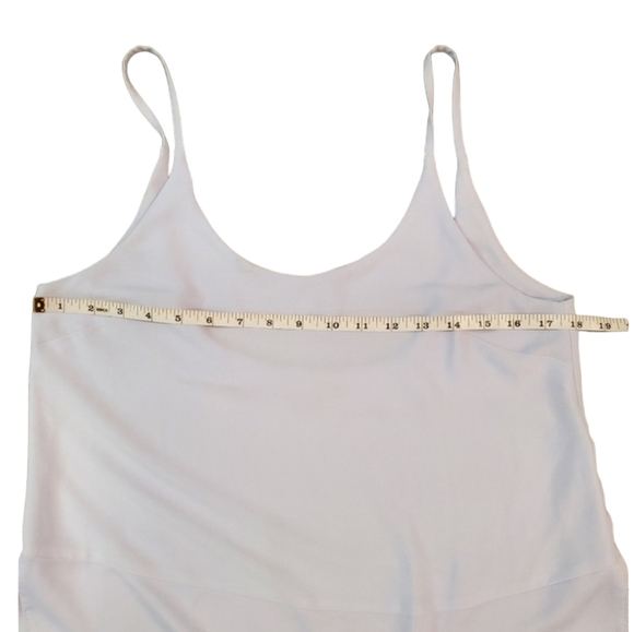 Asos Backless Cami Womens Size 6 Blue Scoop Neck Spaghetti Strap Top - Picture 5 of 10